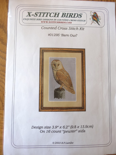 Stitch birds counted - counted, cross
