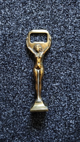 Vintage brass nude - vintage, lady