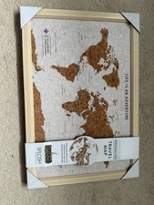 Splosh Travel Map Pin Board Brand New
