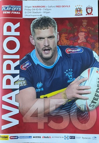 Wigan warriors salford red - warriors,