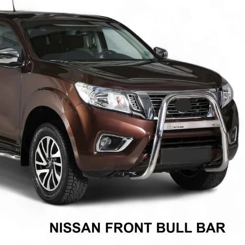 Front stainless steel bull - stainless,
