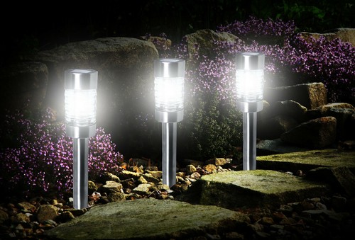 3pk 6pk solar - lamp, post