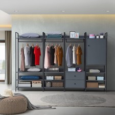 Set of 4 Industrial Open