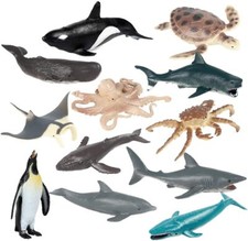 Animal Figures 12 pcs