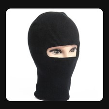 Men & Women Full Face Balaclava Mask Black Warm Winter Ski Cycling Motorbike
