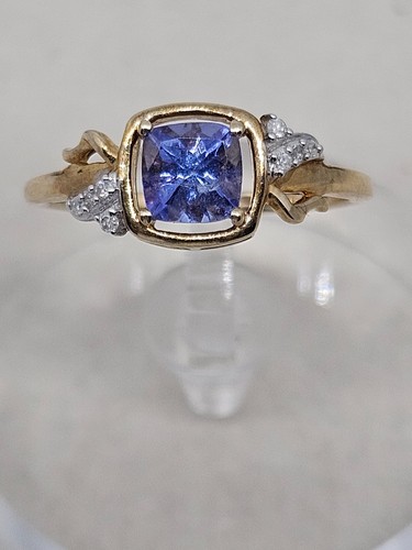 Gold tanzanite diamond - gold, &