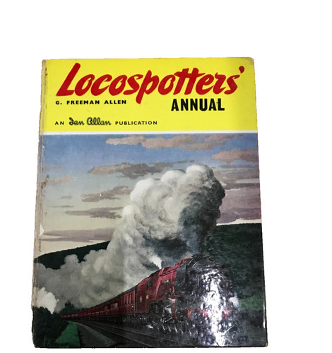 Vintage railway train book - vintage,