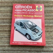 HAYNES MANUAL CITROEN XSARA PICASSO MPV 2004-08 (04-08 REG) PETROL & DIESEL