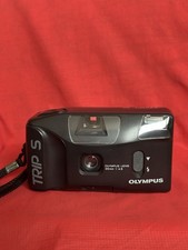 Vintage Olympus Trip S 35mm Point And Shoot Film Camera Tested & Working