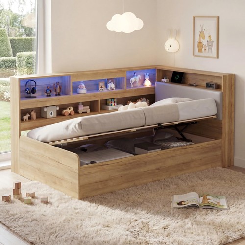 Daybed 3ft single - single, wooden