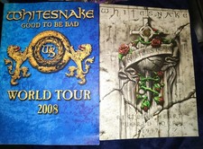 Whitesnake Programme Coverdale Good To Be Bad Official World Tour Restless Heart