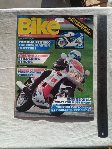 1987 bike magazine yamaha - bike,