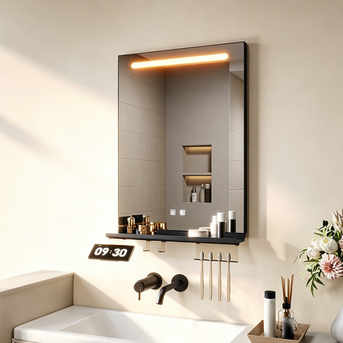 Llluminated bathroom mirror - llluminated,