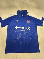 SIGNED IPSWICH TOWN FC SQUAD  AFC *COA* PHOTO PROOF 