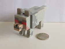 Minecraft Wolf Toy Figure