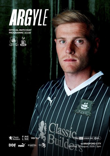 Plymouth argyle bradford - vs,