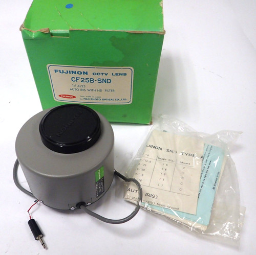 Fijinon cctv lens - cctv, cf25b-snd2