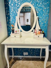 IKEA White Vanity Mirror