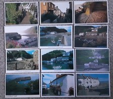 12 POSTCARDS Clovelly Devon All Unposted Incl Donkeys Harbour 