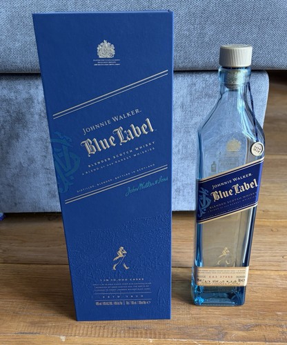 Johnnie walker blue label - blue,