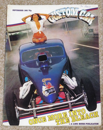 Custom car magazine sept 1981 - magazine,