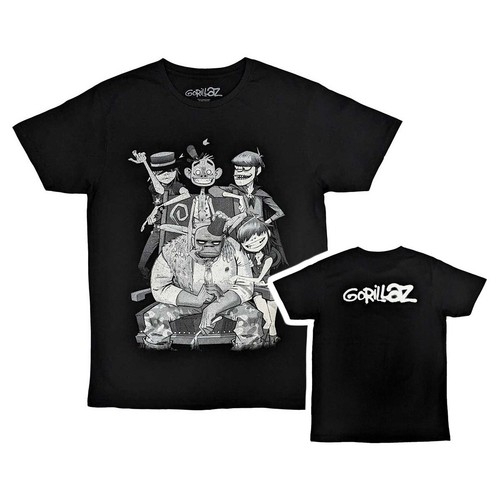 Gorillaz shirt george spray - t-shirt,