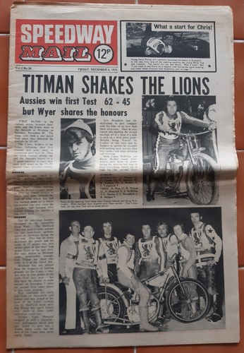 Speedway mail newspaper - speedway,