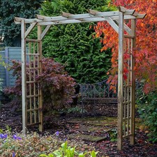 Arch Pegola Trellis Lattice