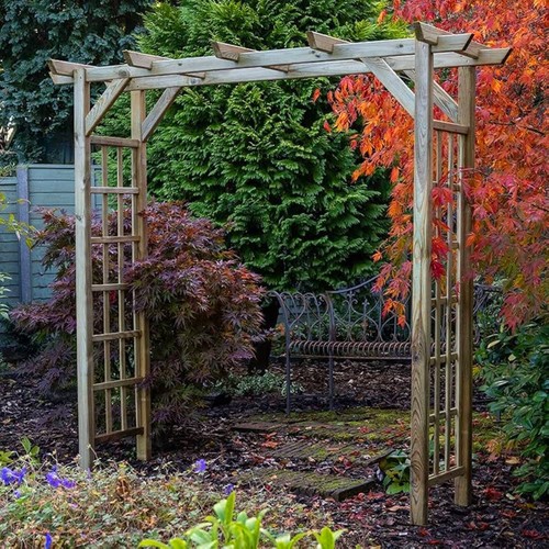 Arch pegola trellis lattice - arch,