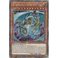 TN23-EN004 Rainbow Dragon : Quarter Century Secret Rare Card : Limited Edition