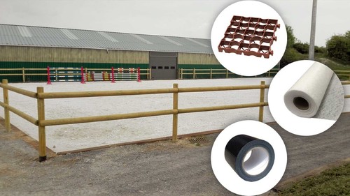 Premium 40m horse arena - horse,