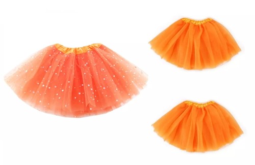 Orange high quality tutu skirt - orange,