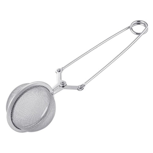 Steel tea infuser strainer - steel,