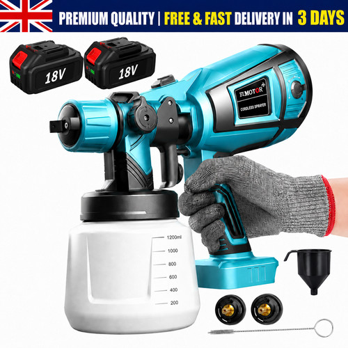 Cordless paint sprayer - paint, spray