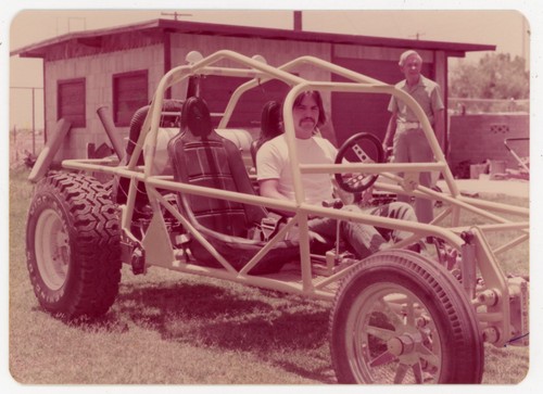 1970s dune buggy with sand - 1970s,