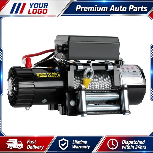 Electric winch 12v 13500lb - electric,