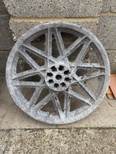 Norton Rotary(?) bare magnesium alloy wheel casting.