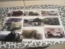 Sentinel Steam/Diesel Locomotives and Lorries etc 10 Prints (2)