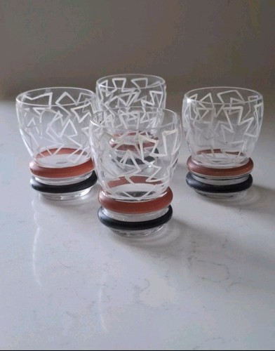 1950s cocktail glasses - 4,