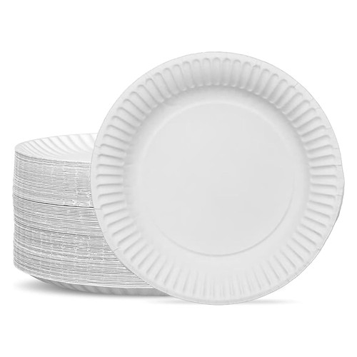 G4gadget 100 paper plates 23cm - paper,