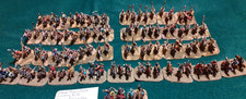 HUGE 114 x 15mm painted Muslim cavalry, medieval to colonial period