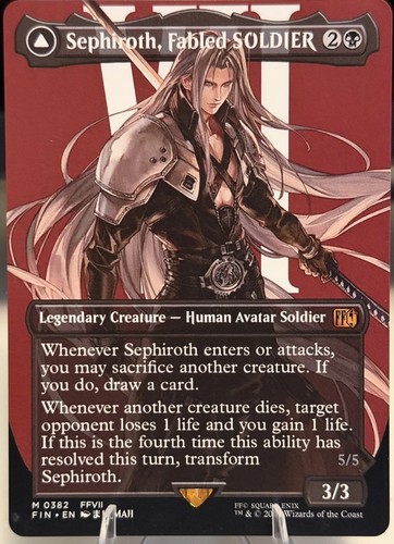 Mtg final fantasy sephiroth - final,
