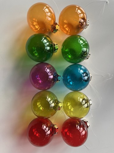 Vintage glass christmas - vintage,