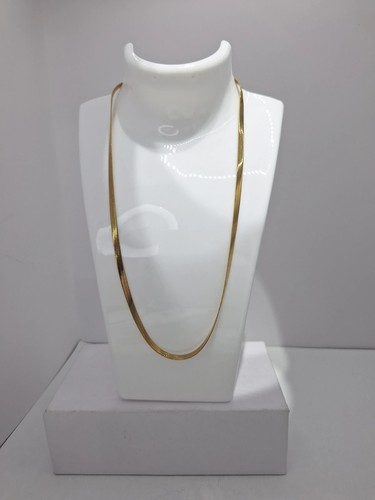 Gold snake necklace