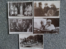 5 x VINTAGE POSTCARDS  ROYAL