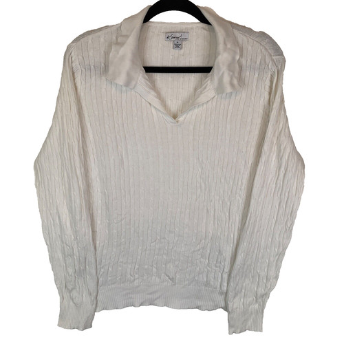 Kim rogers white collared - rogers,
