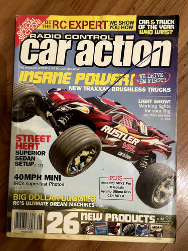 Car action magazine august - car,