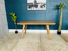 John Lewis Cara 4 Seater Dining Table, American Oak Wood Rrp £1099 R4
