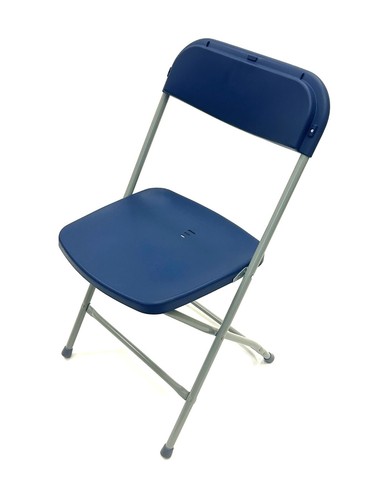 Blue folding chairs - blue,