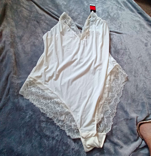 George white lace trim - george,